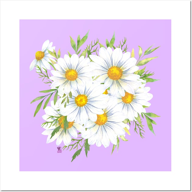 Daisies Wall Art by Viper Unconvetional Concept